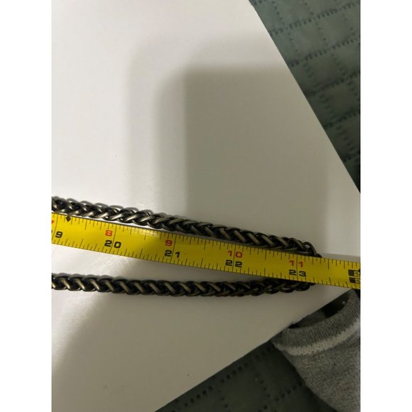 Women's Street Level Suede Blush Braided Chain Cross Body Bag 5x8 - Picture 12 of 12